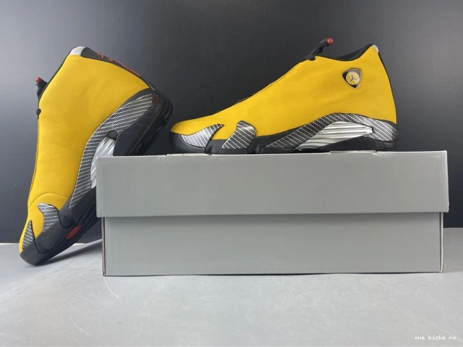 Rep JORDAN GOLD AIR 14 BQ3685-706 RETRO UNIVERSITY 0724